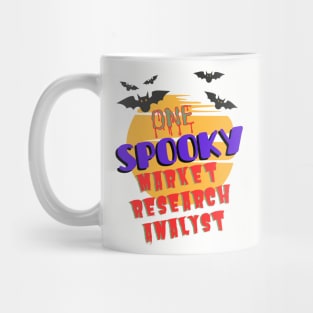 One Spooky Market Research Analyst Mug